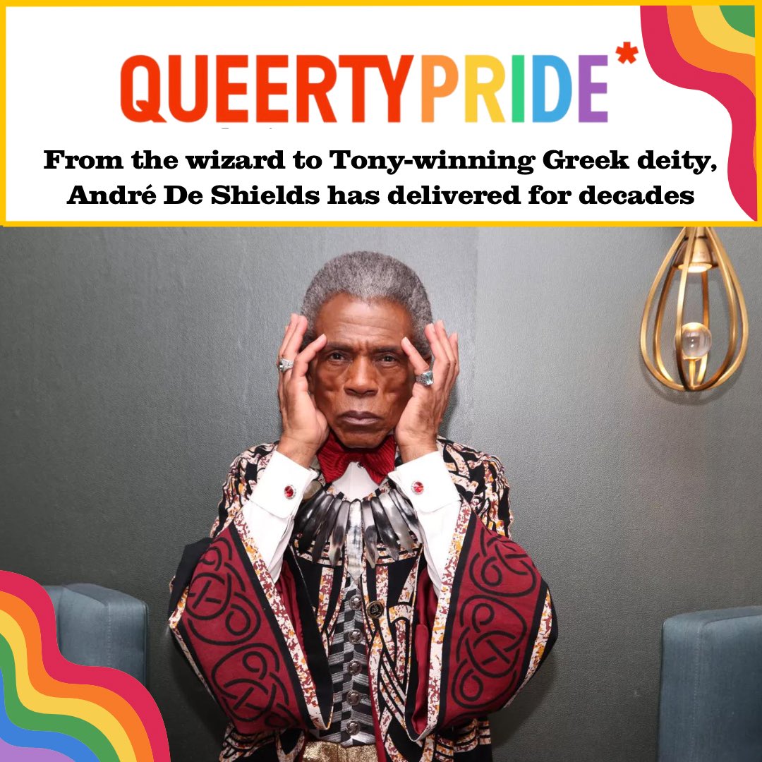 It’s giving ICON 🌟 Thee <a href="/Andre_DeShields/">André De Shields</a> is featured in <a href="/Queerty/">Queerty</a> #pride, and it’s a must read! 🔗 queerty.com/from-the-wizar…

Photo credit: <a href="/liachang/">Lia Chang</a> 

#salesmanonbroadway #andredeshields #broadway #pridemonth