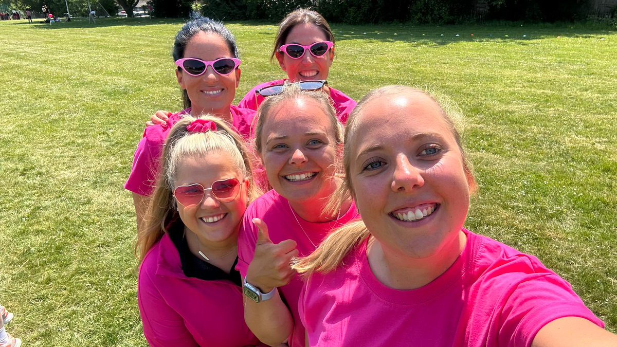 Today Mrs White, Miss Stanbrough and the PE team organised a whole school Race for Life💗 We were blown away with the amount of girls taking part, over 450🥹 We had the best time with you all and raised so much money for Cancer Research UK!