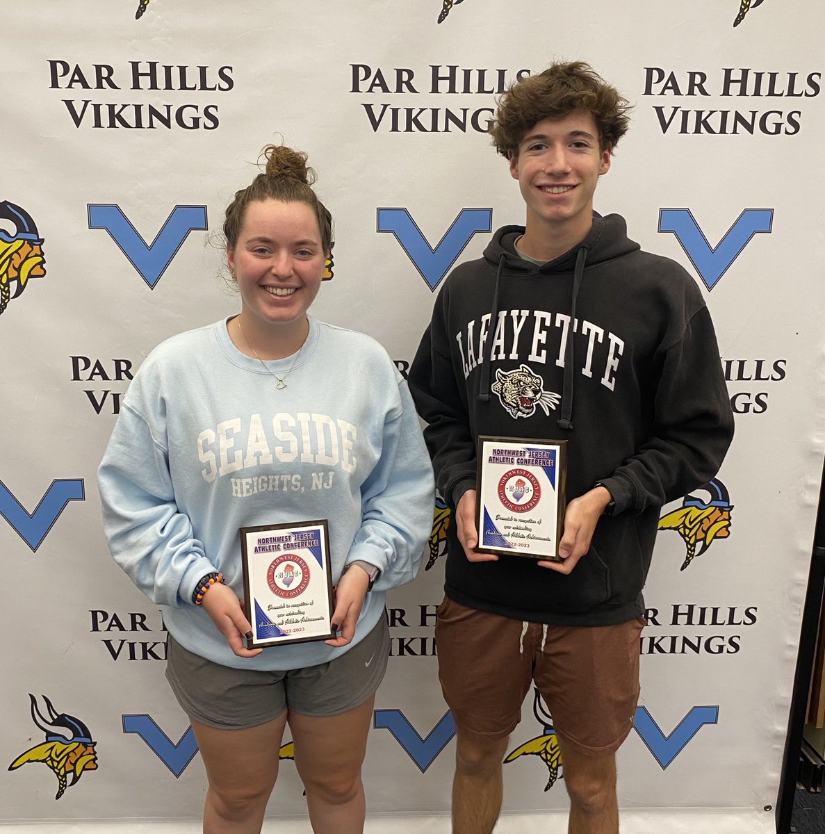 Congratulations to NJAC Scholar-Athletes Alexandra Jurow and Justin Hoffman!