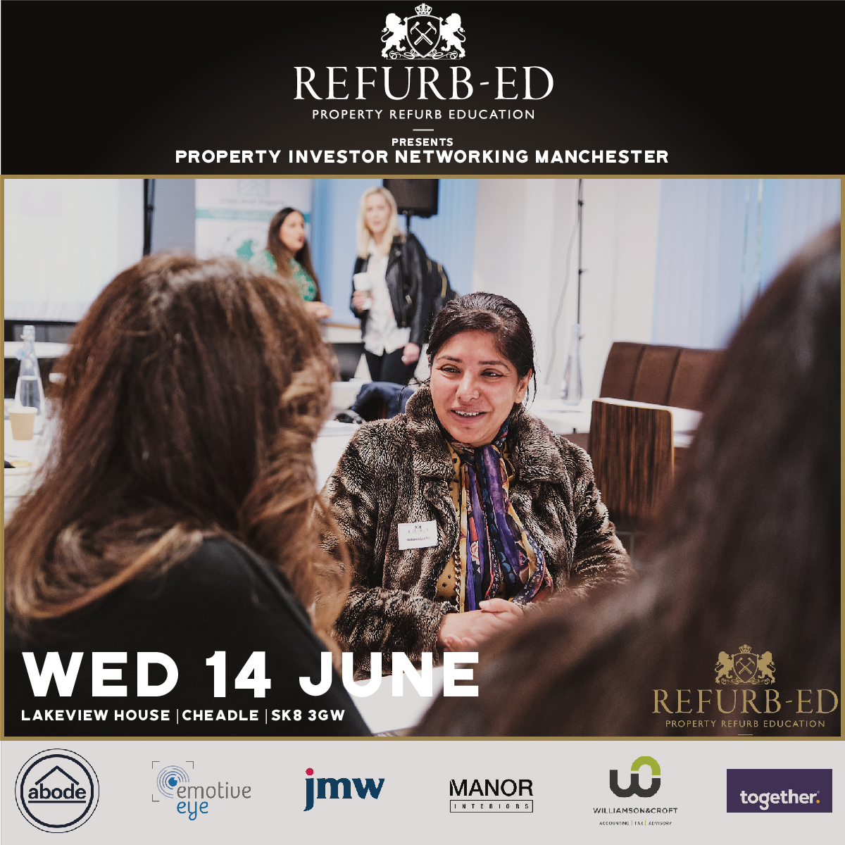 Refurb_Ed's tweet image. Get ready, Manchester! Refurb-Ed's Property Investor Networking Event is coming to you on the 14th of June. Don't miss out!  Tickets &amp;gt;&amp;gt;&amp;gt; linktr.ee/refurb_ed #ManchesterEvent #PropertyInvestment
