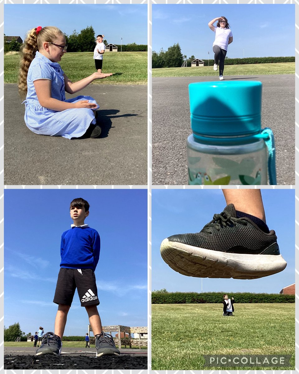 gwaunmeisgyn's tweet photo. Inspired by our friends in Dosbarth Gwyrdd, Dosbarth Arian had fun using forced perspective in photography 📷 #creativecariad #ambitiousarwel #expressivearts https://t.co/AykUGaB8rm