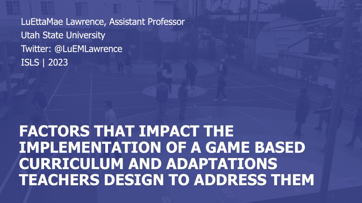 LuEMLawrence's tweet image. Bright and early Tuesday morning I’ll be sharing work from @UCIEducation with @Bustamante_AS @ahnjune @LAcevedo_Farag and others, discussing how teachers contribute to the co-design and implementation of a game-based program called Fraction Ball #stemlearninglab 4/7