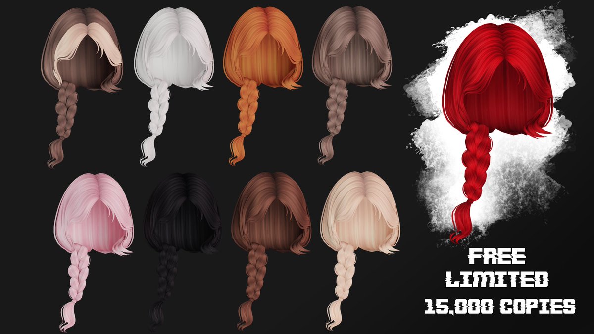 free limited hair roblox