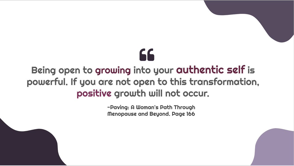 Embrace the journey of self-discovery and unlock the power of authenticity. 🌱✨

#attitude #growth #mindful #wellbeing #pavingwellness #pavingthepathtowellness #paving #wellness #research #lifestylemedicine