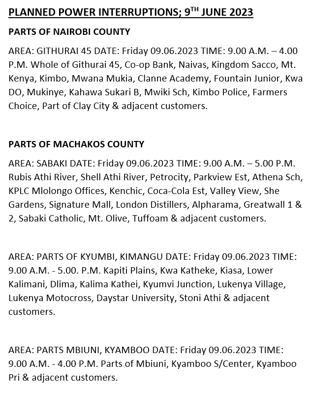 Kenya Power tweet media