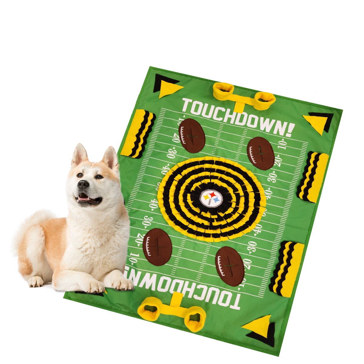 PetsFirstCompa1's tweet photo. Are you a #Steelers fan? Do you own a #dog? Does your #pet deserve a new toy? The answer is #YES! Click to get the all #new #Snuffle #Mat for your #pets:
https://t.co/0RzmJTyMSc
#Pittsburgh #Pennsylvania #NFL #Merchandise #licensed #ThursdayMotivation #ThursdayThoughts #Cool 🔥 https://t.co/y6cQoXbFHx