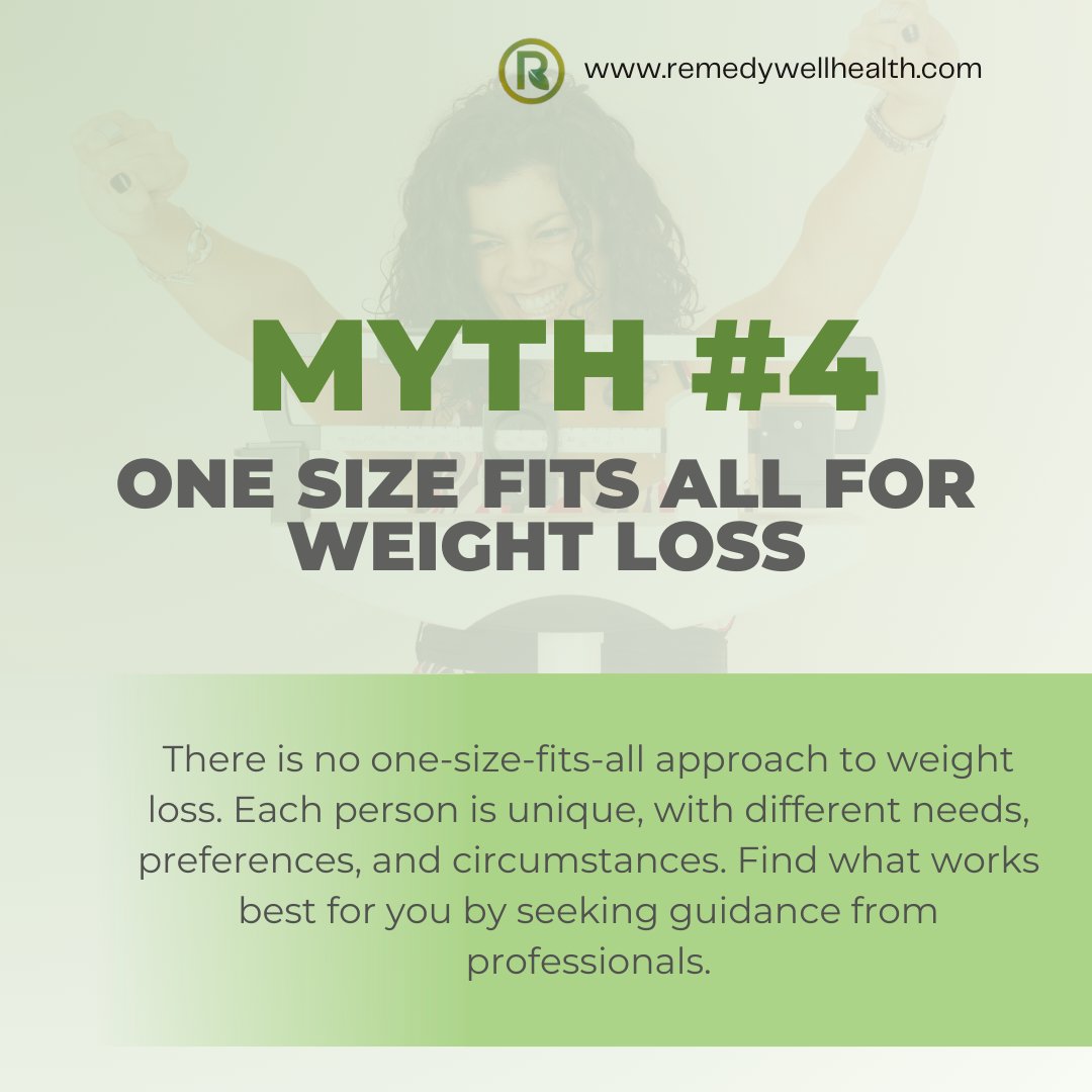 remedywell_'s tweet photo. Ditch misinformation and say hello to a smarter, more effective approach to your health and fitness goals! Check out these myth busters!
💡 Need weight management support? Consider our Body Care Program starting at $95 a month!
#FactsNotFads #RemedyWellTips #healttips https://t.co/5UF0tAhqFt