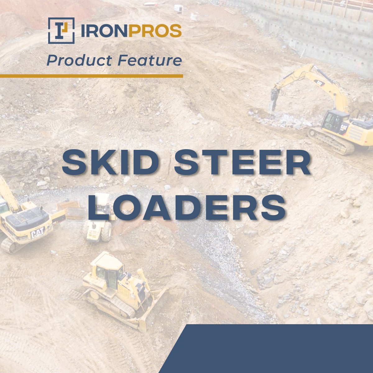 THREAD: It's time for your weekly product feature! Check out some of the most viewed skid steer loaders in the IRONPROS showroom.

#ironpros #constructionequipment #skidsteers