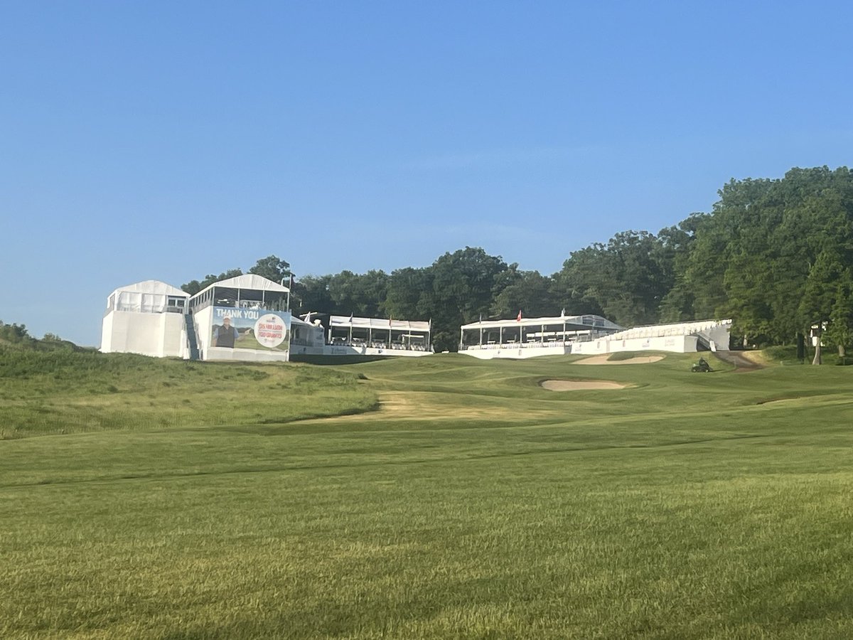RGilmoreRevels's tweet photo. Day 1 in the books for Tournament Support @ University Ridge Golf Course! The course looks amazing and has a fantastic layout! Good luck to all the players! American Family Insurance Championship #laserlines @RevelsTractor @JohnDeere https://t.co/BbfwjWGlA0