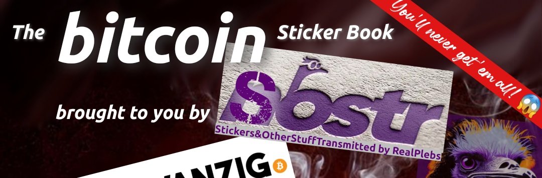 TomBert21mbtc's tweet image. #TheBitcoinStickerBook, anybody? 
➡️Das wird der neue heiße Scheiß🤩