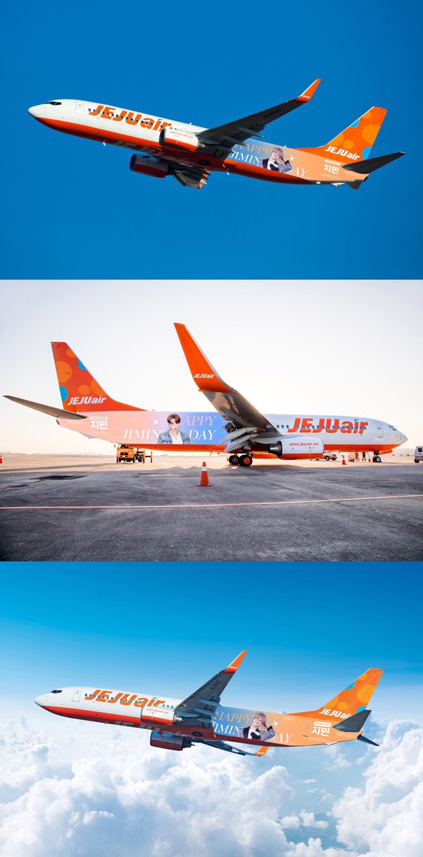 The JIMINDAY project was the 1st time Jeju Air accepts a fan project for exclusive themed airplane for an idol. Like idol like fans, Jimin and his fans paved the way. 

Jimin will always be the The First in the world—Customized Exclusive Airplane in cooperation with Jeju Air 👑