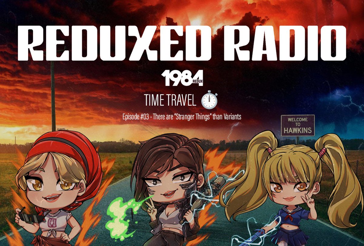 🎙️ 4:00 PM CST - <a href="/1984global/">1984</a> - TIME TRAVEL ⏱️ft. me, <a href="/PSA10NFT/">PSA</a>, &amp; <a href="/ChandlerSAF/">Chandler (Haksaw)</a>. Check out the previous post we'll be giving away 2 - 1984 NFTs to newcomers of the project. Join us!  #TwitterSpace #1984RR #1984Redux #web3 #eth #nfts #discussion #projectmontauk #strangerthings