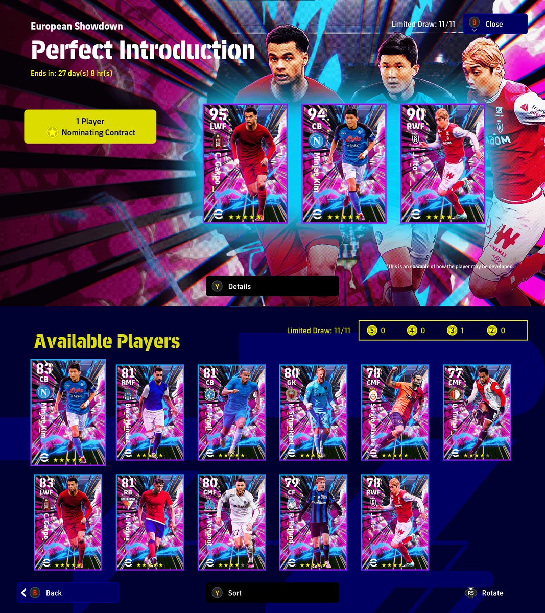 Efootballhub on twitter european showdown perfect introduction who