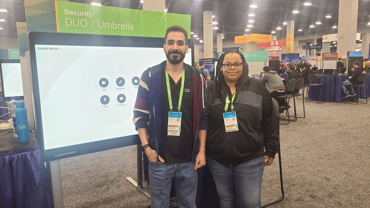 CiscoLiveTAC's tweet photo. TAC TAC TAC what can I say Brilliant minds at work at CISCOLIVE 2023!!#CISCOLIVE2023 #CLUS2023 #ciscolive #ciscotac #CiscoCX #CiscoLive #LetsGooo https://t.co/lCvjEVTseb