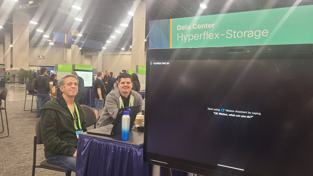 CiscoLiveTAC's tweet photo. TAC TAC TAC what can I say Brilliant minds at work at CISCOLIVE 2023!!#CISCOLIVE2023 #CLUS2023 #ciscolive #ciscotac #CiscoCX #CiscoLive #LetsGooo https://t.co/5njUj6yPU0