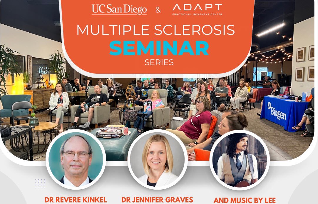 Graves Neuroimmunology Research Group (@gravesneuro) on Twitter photo Don’t forget to register for the ADAPT UCSD Multiple Sclerosis Seminar on 6/26/2023!
Registration Link: give.classy.org/Msseminar
#UCSD #neuroscience #MultipleSclerosis #research <a href="/biogen/">Biogen</a> <a href="/NovartisScience/">Novartis Science</a> <a href="/genentech/">Genentech</a> <a href="/TGTherapeutics/">TG Therapeutics</a> Don’t forget to register for the ADAPT UCSD Multiple Sclerosis Seminar on 6/26/2023!
Registration Link: give.classy.org/Msseminar
#UCSD #neuroscience #MultipleSclerosis #research <a href="/biogen/">Biogen</a> <a href="/NovartisScience/">Novartis Science</a> <a href="/genentech/">Genentech</a> <a href="/TGTherapeutics/">TG Therapeutics</a>
