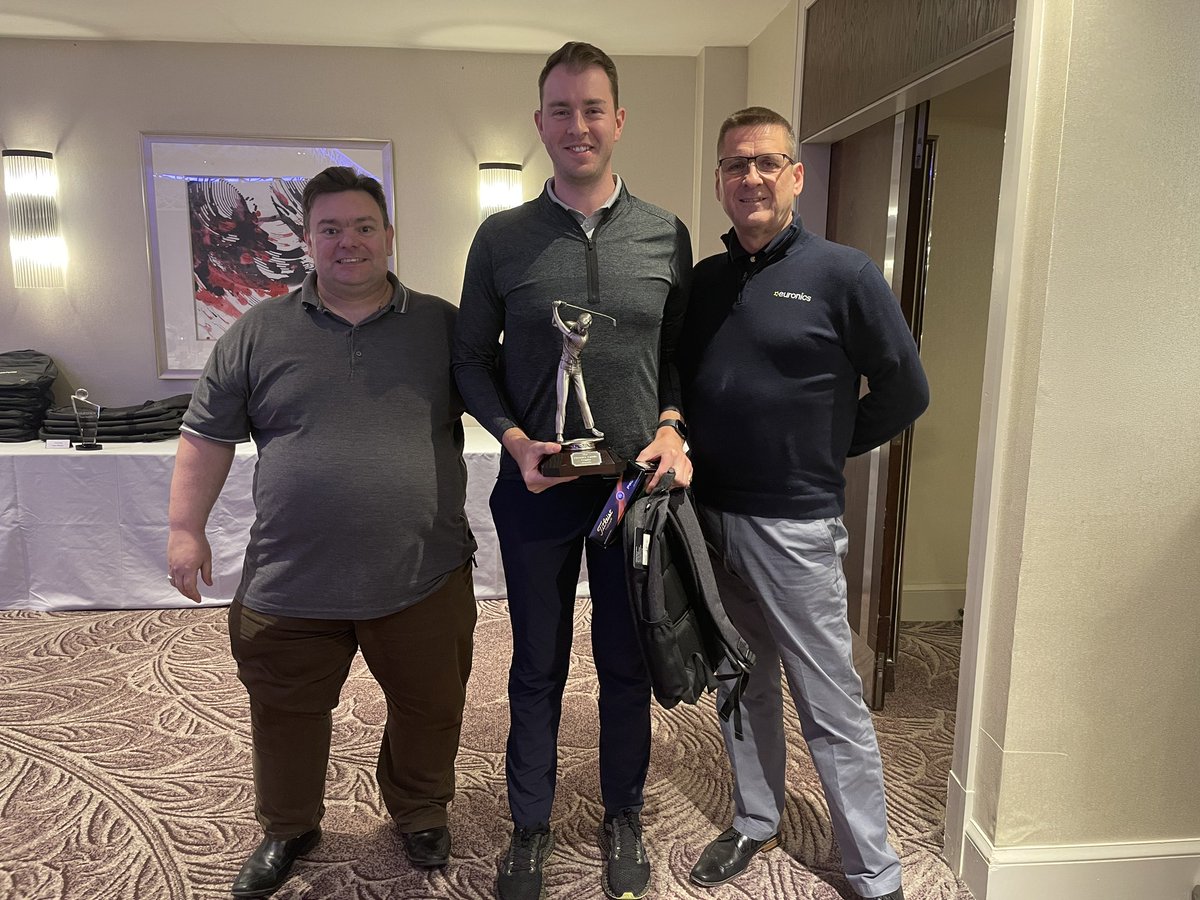 MILESTONEevent's tweet photo. Congratulations to Alex Lunt with a fantastic score of 42pts to claim the Scogings Family Trophy at today’s @euronics_UK golf day @DalmahoyHotel 👏🏻⛳️🏴󠁧󠁢󠁳󠁣󠁴󠁿 https://t.co/jounB17O1p