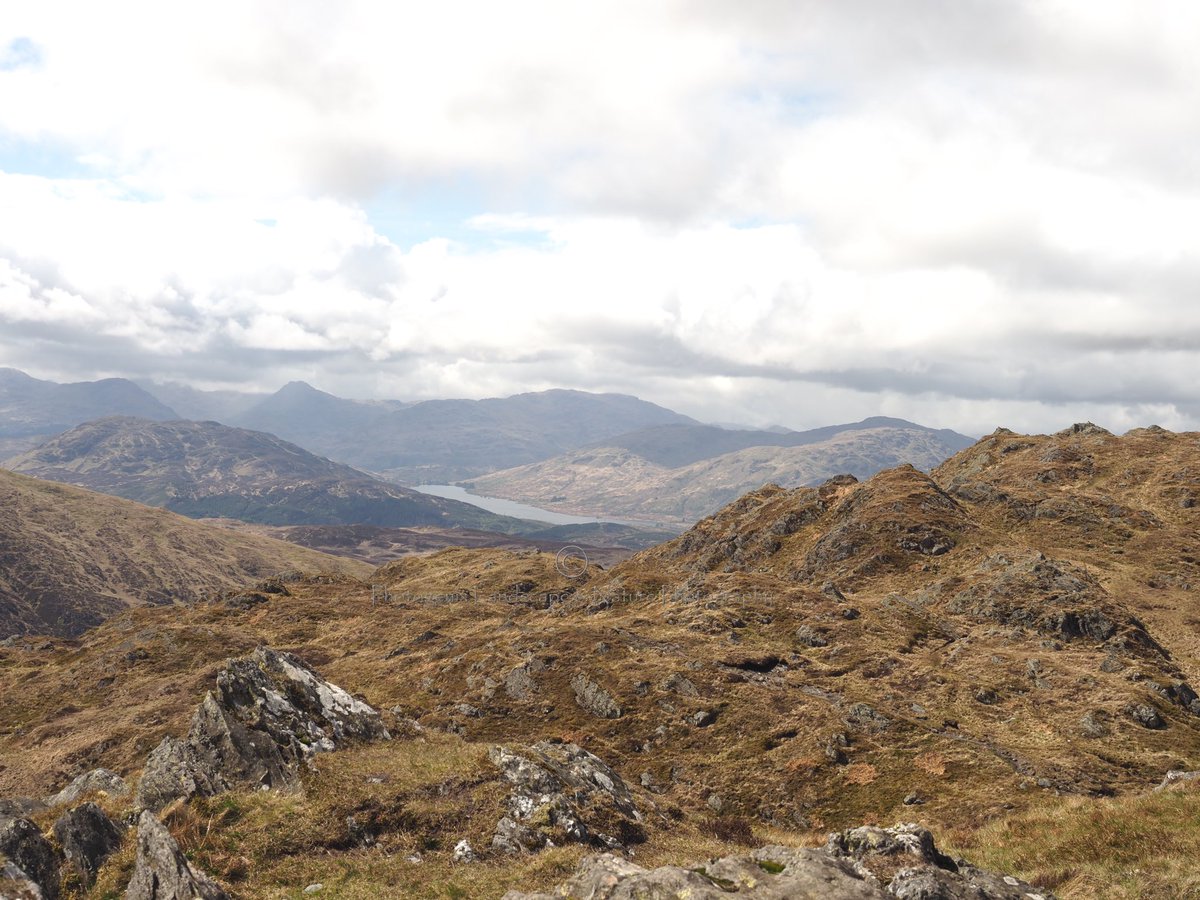 9th May 2023, your truly at the trig point of Ben Venue with the most astonishing views of the Trossachs 😎😎😎 #SCOTLAND #lochlomond #hillwalking