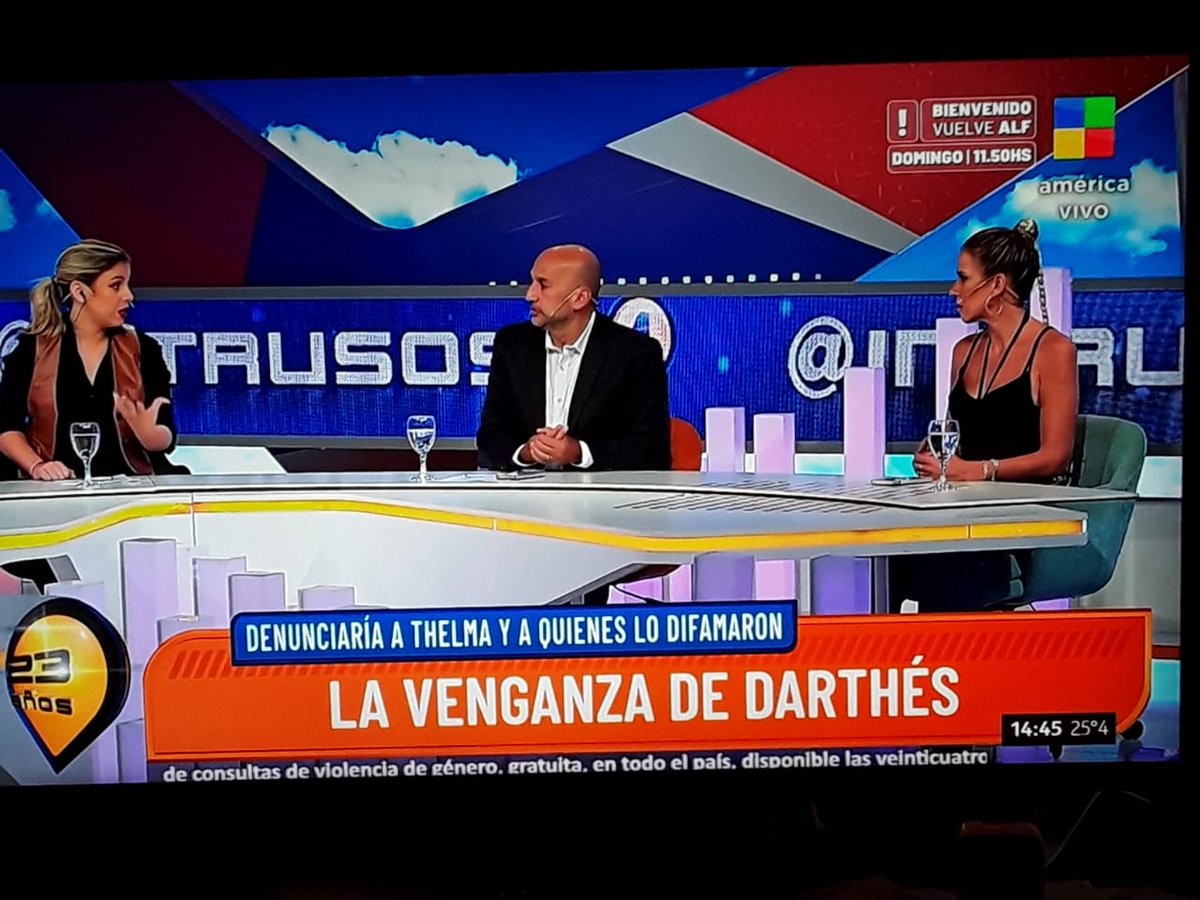 #Intrusos 'Darthes denunciaría a Thelma y a quienes la apoyaron y pediría que Thelma devuelva a instituciones toda la plata que ganó a costa de él'.  ESAAAAAAA JUANNNNNNNNNNNNNNN