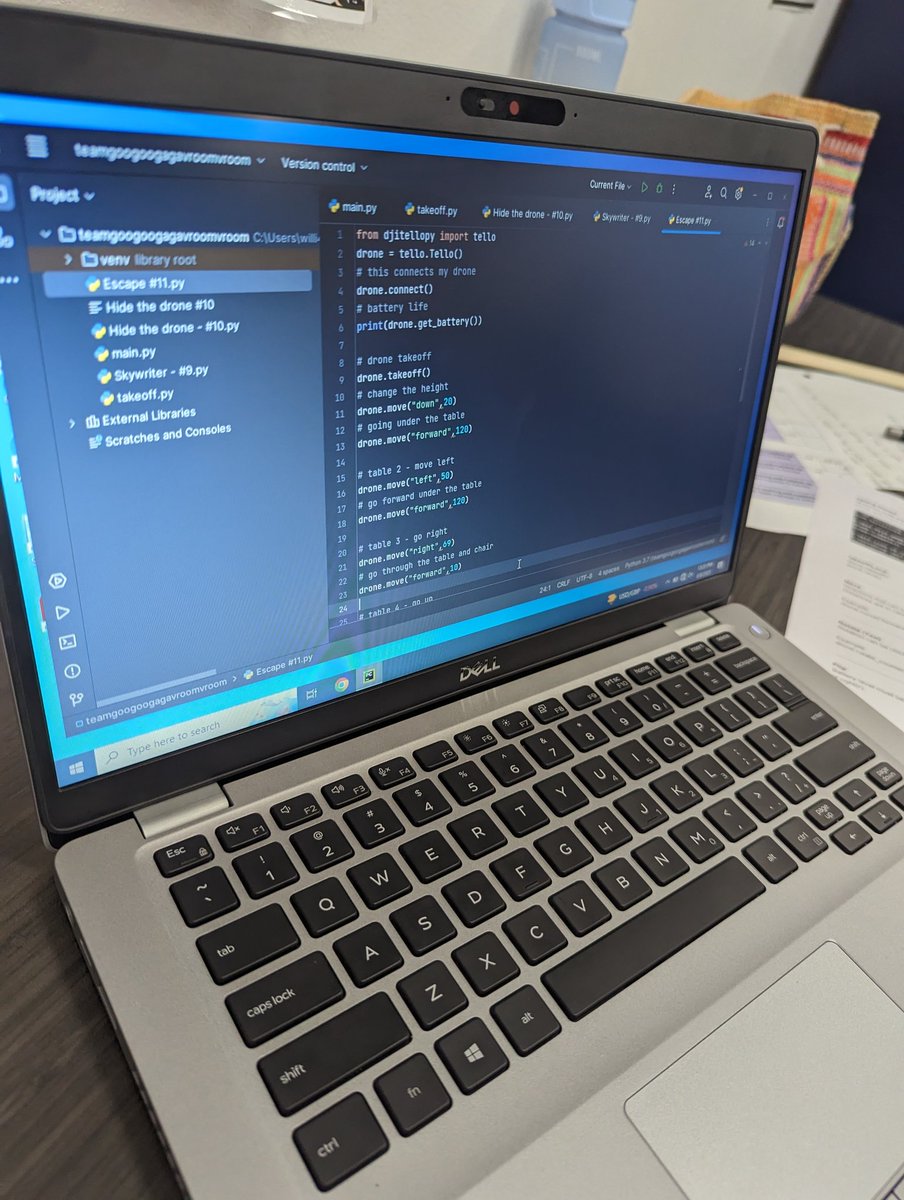 Kenny Pinkerton (@knypink) on Twitter photo This code almost got the drone all the way through the obstacle course! #campinnovation <a href="/AISDTI2/">Arlington ISD Technology Integration & Innovation</a> This code almost got the drone all the way through the obstacle course! #campinnovation <a href="/AISDTI2/">Arlington ISD Technology Integration & Innovation</a>