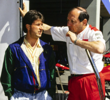 11/9/1992
#F1 #ItalianGP
FRI QUALIFYING
5pm

ANDRETTI NEARS McLAREN SWITCH?

As rumours continue that #McLaren are nearing a deal with #Chevrolet a team source has confirmed Michael #Andretti is close to leaving #Ferrari and signing a 3yr deal with the team, saying:
#RetroF1