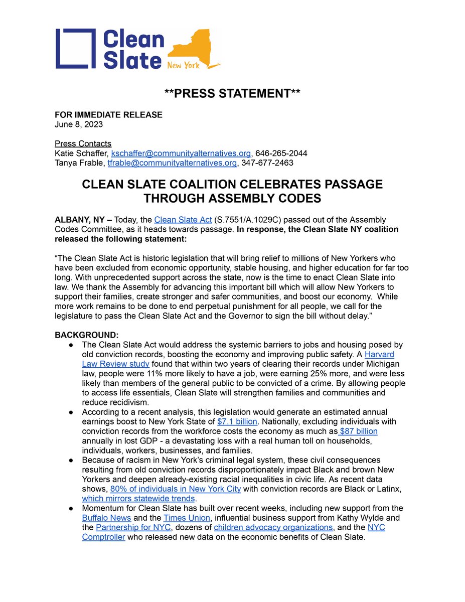 Clean Slate NY tweet media