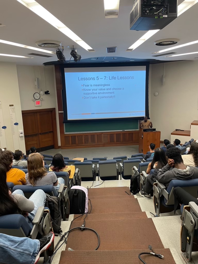 The #PennSUIP interns attended their first faculty seminar yesterday with Dr. Cornelius Taabazuing @taabaman , Assistant Professor of Biochemistry and Biophysics @BB_UPenn.