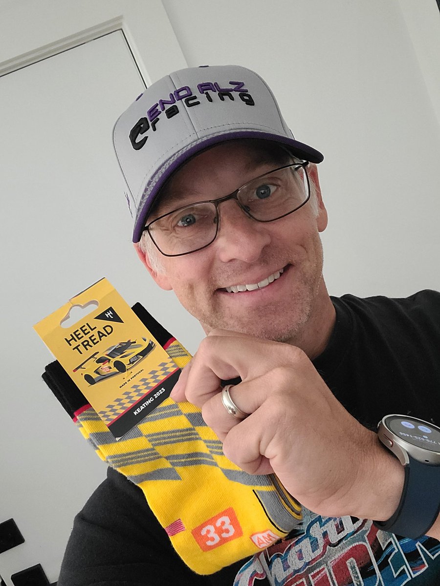 ekarting's tweet photo. @jaxhockey @alzcnfl @keatingcarguy Thanks Bill and Ben and I hope you stand on the top step at #LeMans24 ! https://t.co/tC0Doek3bk
