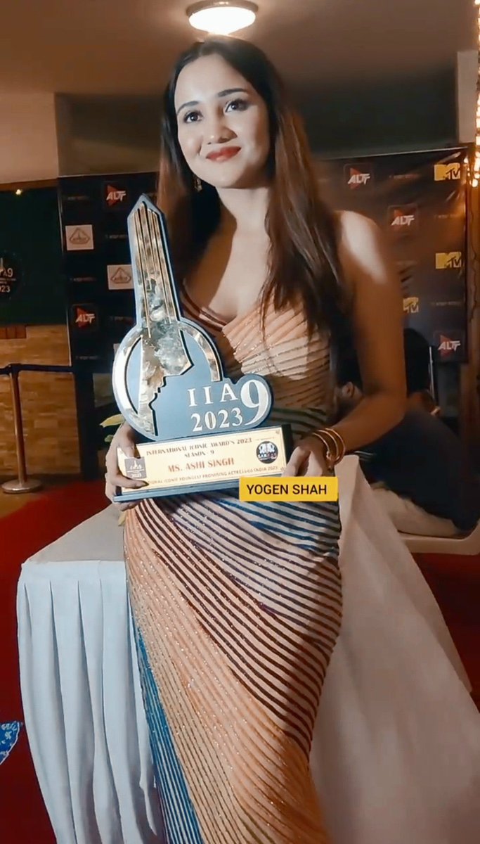 Congratulations 🎉 #RanDeepRai &amp; #AshiSingh for #InternationalIconicAwards2023
#AshDeep #Samaina #YehUnDinonKiBaatHai @irandeeprai <a href="/Ashisinghh/">Ashi Singh</a>