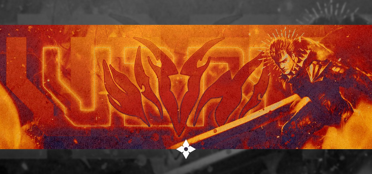 GAOXNG1's tweet photo. Header for @viniic1uz - Moshi GFX
Commissions open, dm to get yours! (New prices)
Support appreciated π&π·
#MoshiGFX #anime #berserk #uidesign #Y2K #commissionsopen #defiantmedia #DFM https://t.co/yM25LIaXP8