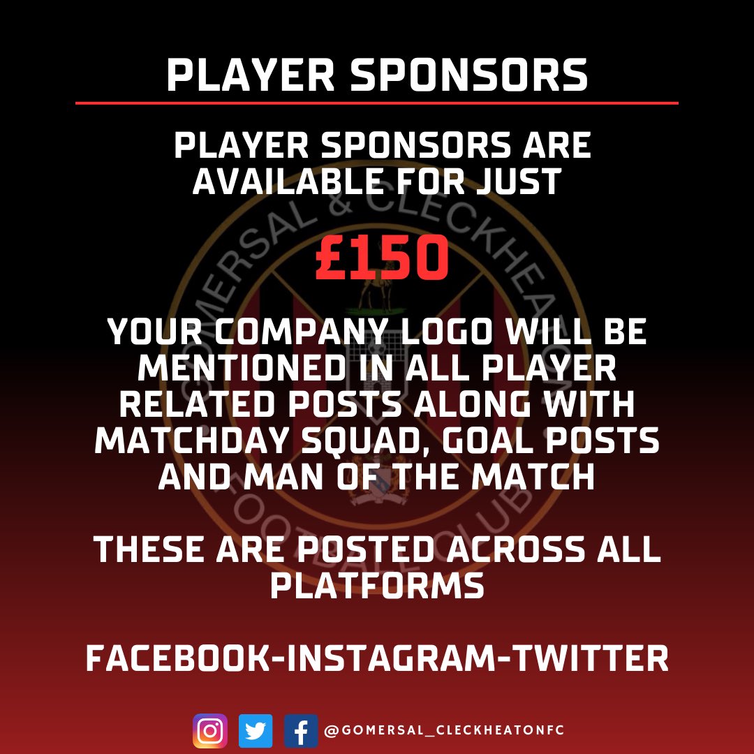 Gomersal & Cleckheaton 1st Team tweet media