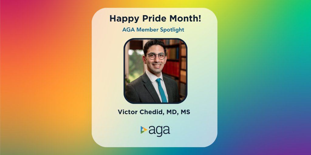 🏳️‍🌈Happy Pride Month! We’re celebrating our members and their work in the GI community for our LGBQT+ GI patients. First up – we have @VictorChedidMD Director of the IBD Pride Clinic at the Mayo Clinic. ow.ly/RLIq50OJjwY #EquityinGI