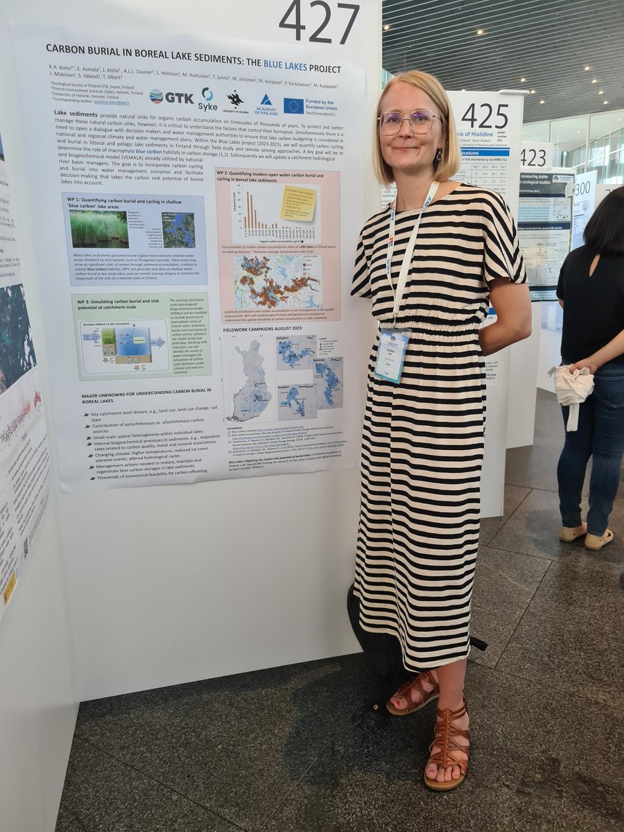 Lots of great posters and discussions  today  <a href="/ASLO_Palma2023/">ASLO_Palma2023</a> #lakes #carbonburial #boreal #BlueLakes <a href="/GTK_FI/">GTK</a> <a href="/SYKEint/">Finnish Environment Institute (Syke)</a> <a href="/GeoHelsinkiUni/">Geosciences and Geography, University of Helsinki</a> <a href="/EeroAsmala/">Eero Asmala</a> <a href="/AnaDauner/">AnaDauner</a> <a href="/tomjilbert/">Tom Jilbert</a>