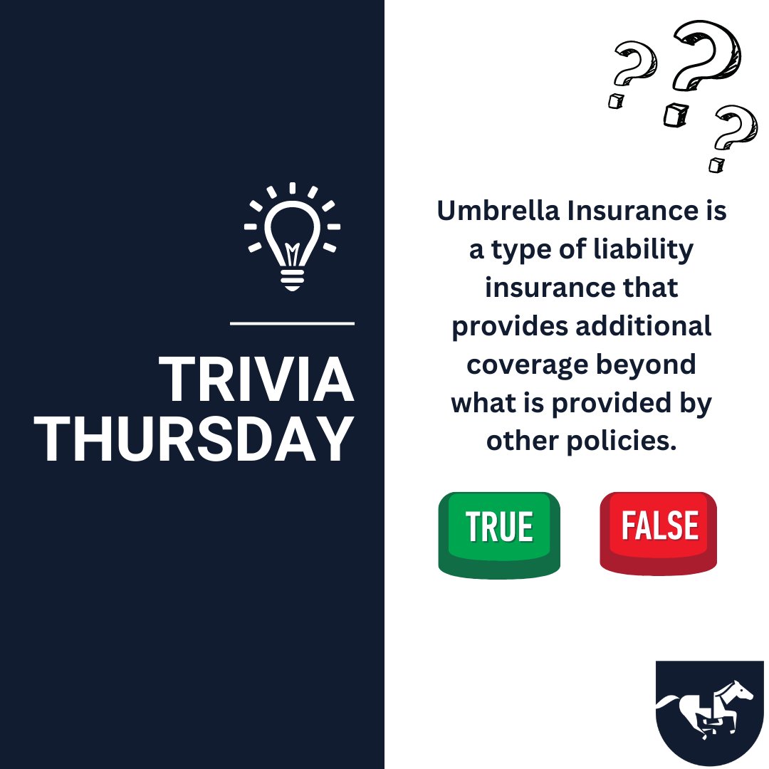 #TriviaThursday 
What do you think?? Leave your guess in the comments below!! Come back FRIDAY via FB & Instagram to find out!

#Aksarbeninsurance #Insuranceomaha #UmbrellaInsurance #Insurancetrueandfalse #Factsaboutumbrellainsurance #Nebraskainsurance #Liabilityinsurance