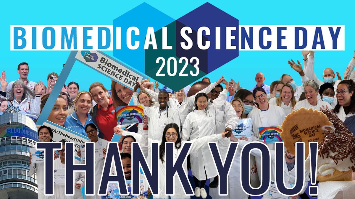 THANK YOU to everybody #AtTheHeartOfHealthcare who promoted their vital work for #BiomedicalScienceDay2023. We're so lucky to represent such an amazing profession. Catch up with all the snaps and competition entries via our gallery here: facebook.com/media/set/?van…