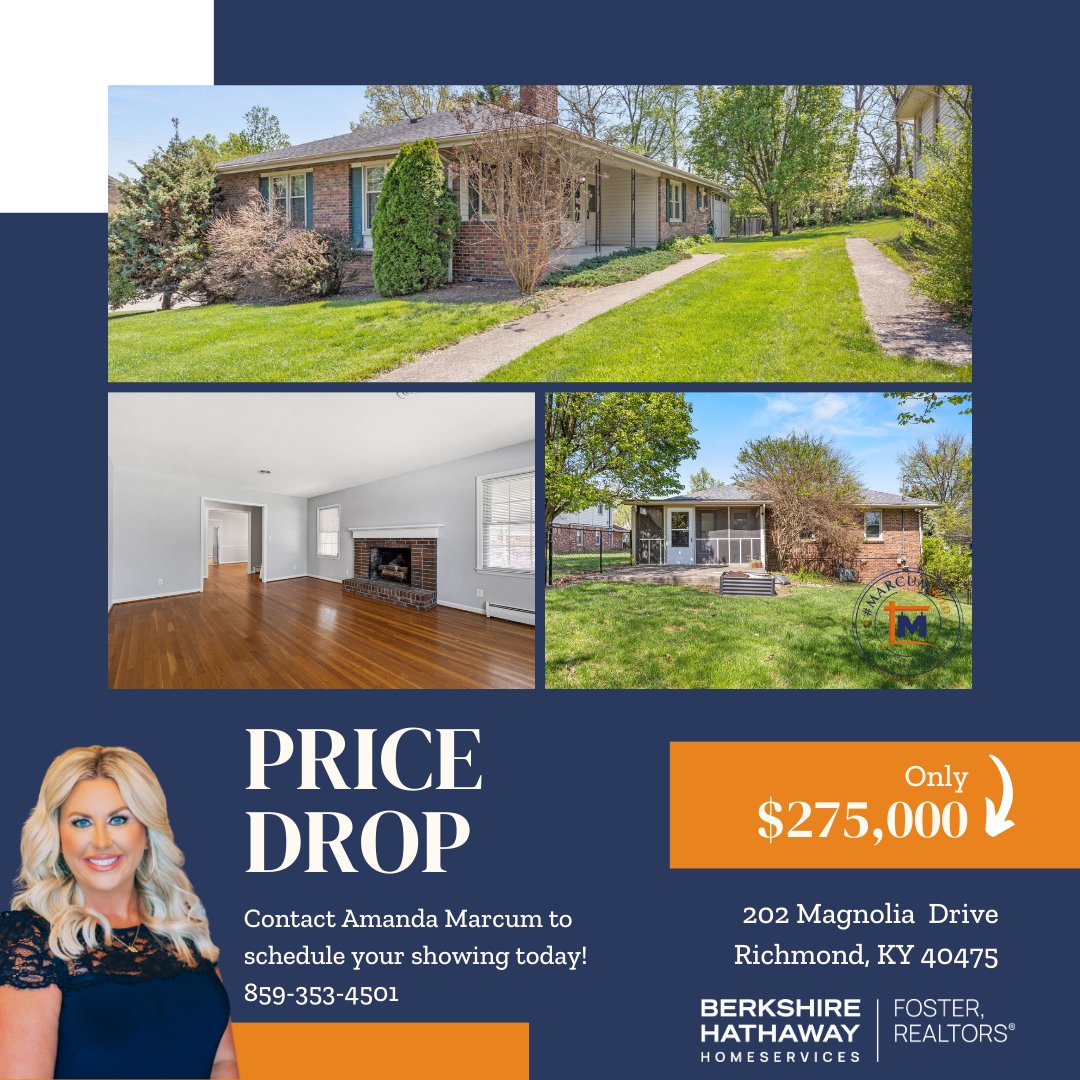 💰💥💰💥 PRICE IMPROVEMENT 💰💥💰💥

 👉👉 Seller offering a 1 year Home Warranty 👈👈
(valued at $500)

📸 For more info and Pictures ➡️ bit.ly/3KO3AcY

🛏 3 bedrooms
🚿 2 bathrooms
📏 2,585 square feet 
🌳 0.26 acres 
📍202 Magnolia Drive, Richmond