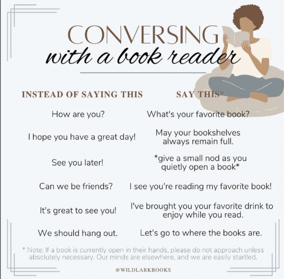 Much-needed tips. 

#booklover #wordnerd #bookworm #librarylove #readers #bibliophile #booknerd #booklove #logophile #linguaphile #introvert