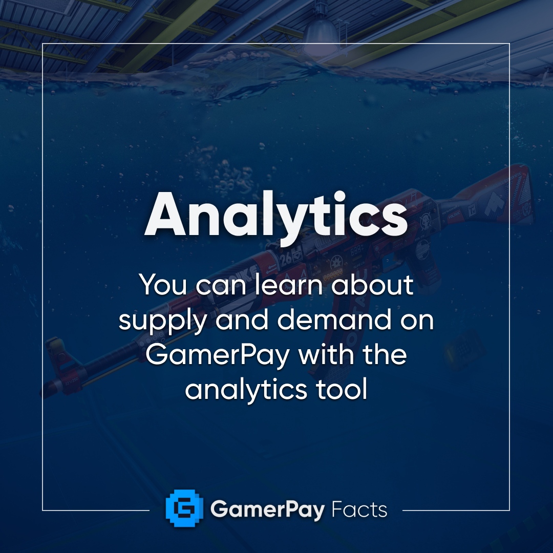 GamerPayGG's tweet photo. This one is for you, data freaks π€
Understand how different skins are performing on GamerPay with our new Analytics tool!π
#GamerPayFact https://t.co/TtpN6yB8uD