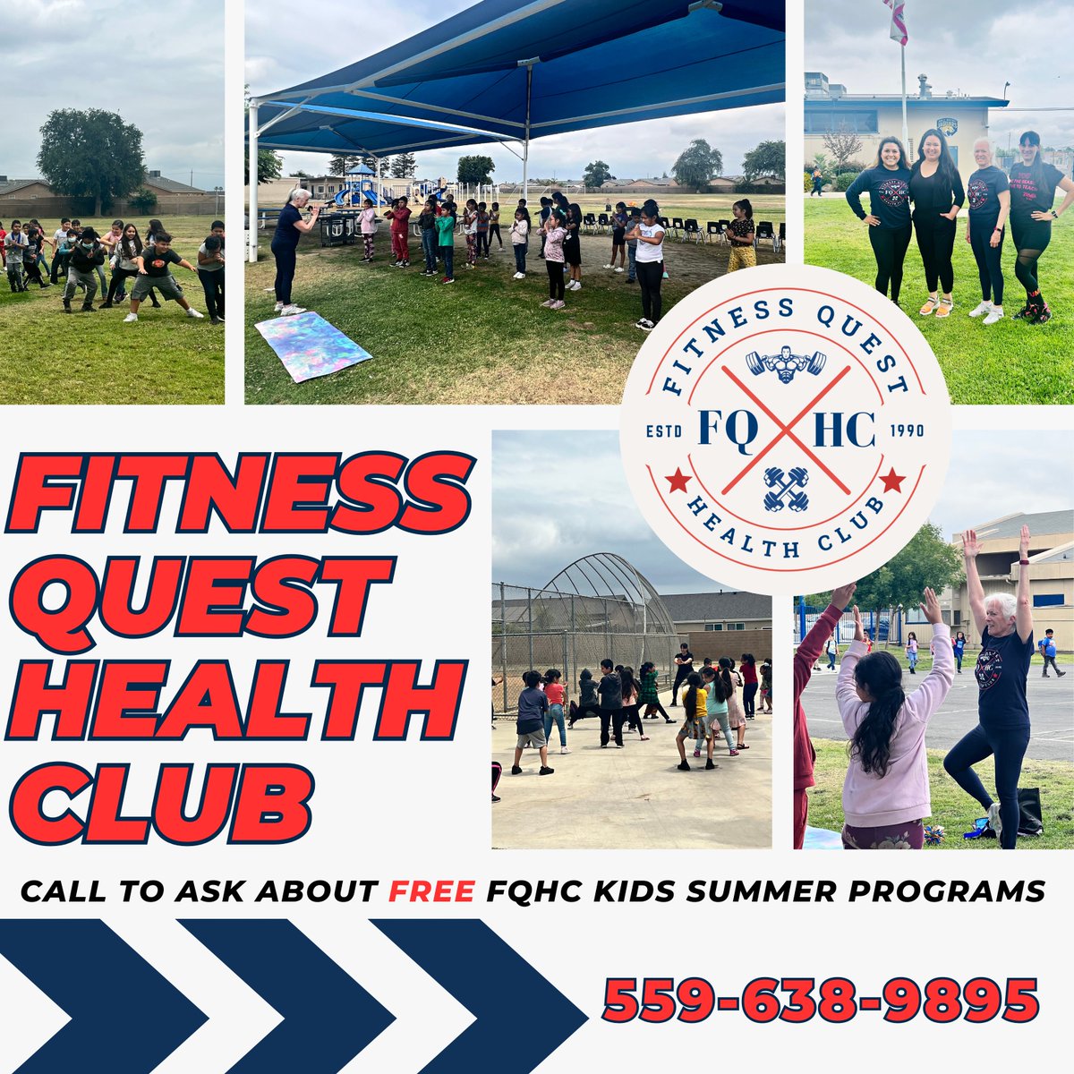 Thank you instructors from Fitness Health Club for visiting Martinez Elementary! Students learned Zumba, Yoga & Fitness 101.
Contact Fitness Health Club: 559-638-9895, to sign up your children for FQHC Kids Summer Programs sponsored by Sierra Kings Health Care District.