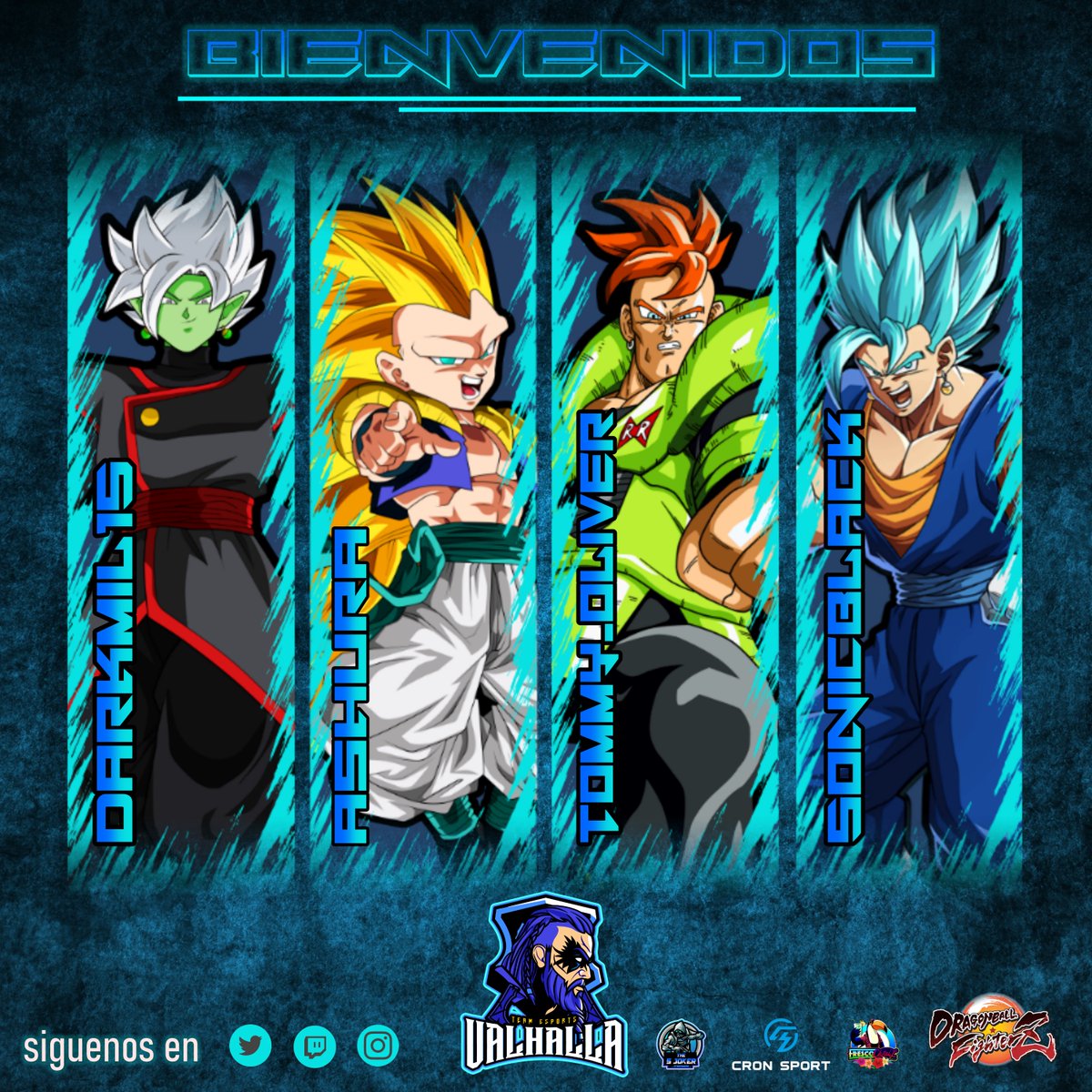 team_vhl's tweet photo. nuevos vikingos listos para el combate
.
.
estamos muy contentos por este gran anuncio
la familia valhalla sigue creciendo para alcanzar el máximo nivel. https://t.co/xucr0bjwCu
