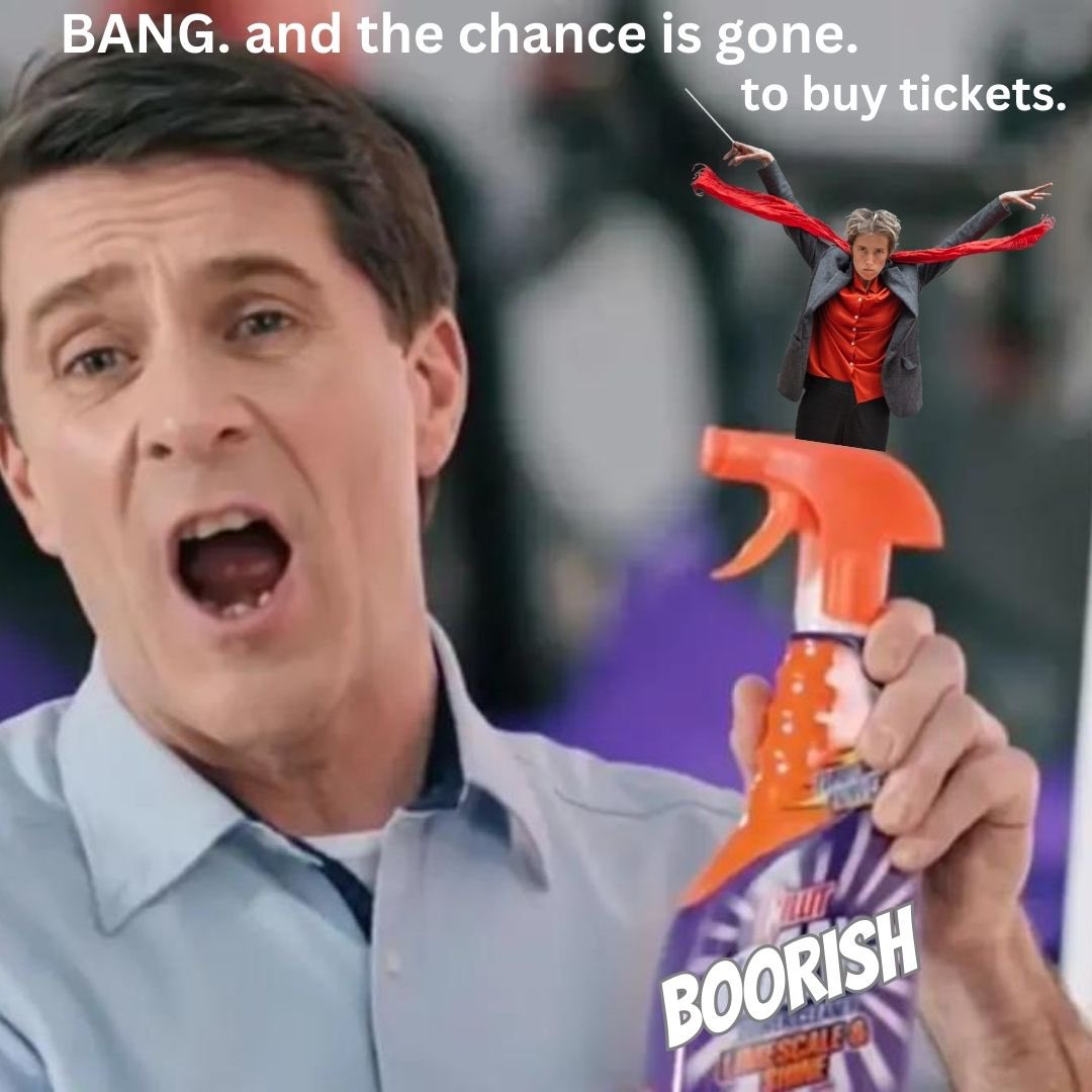 ClaireLPParry's tweet image. Top tip: pile on the pressure and bring back the brands for ACTUAL LAST CHANCE 2 BUY. BANG. #powerfulmessaging #narrative #manipulation #pressure #bangandthechanceisgone

BOORISH TRUMPSON Rondo Theatre Company Bath Fringe Festival 10 JUNE!

shorturl.at/koCS3