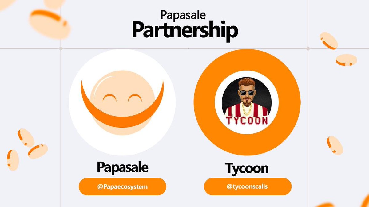 We are happy to announce our Partnership with " t.me/tycoonscalls " 🥳

Let's welcome "tycoonscalls" community in PapaSale 🤝

We will work together to make the space safe.

Follow  us:
✅️TG group:
 t.me/Papaecosystem
✅️TG Channel:
 t.me/Papaecosystem_…