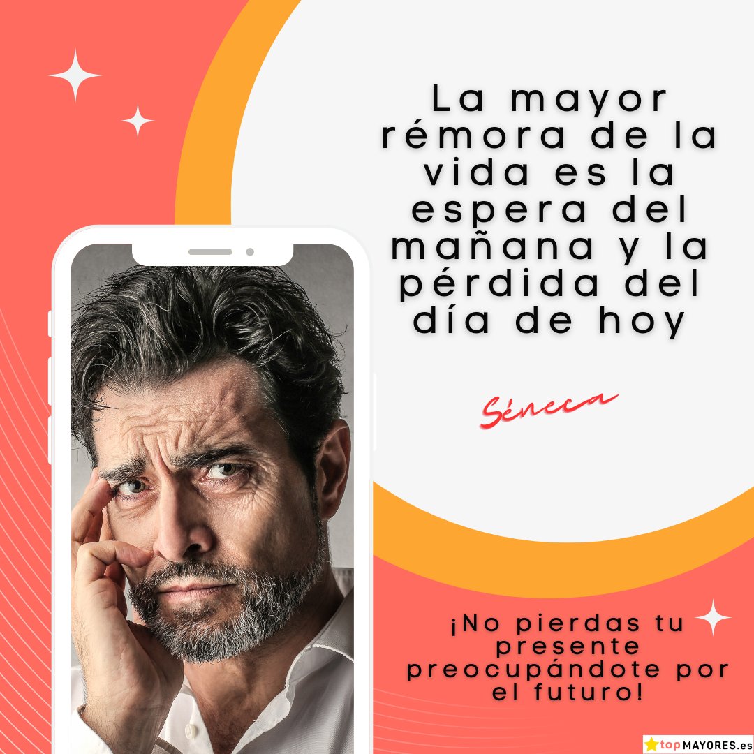 topMAYORES's tweet photo. 🧓🏼👴🏼❤ Píldoras #TopMayores
.
“La primera regla es mantener el espíritu en calma. La segunda es ver las cosas frente a frente y saber qué son.”
-Marco Aurelio

https://t.co/NfwknyTEqj

@topmayores

#Gerontologia #Cohousing #AbuelosFelices #GeriatricoEspaña #ResidenciaGeriátrica https://t.co/7YMBwJ5a7H