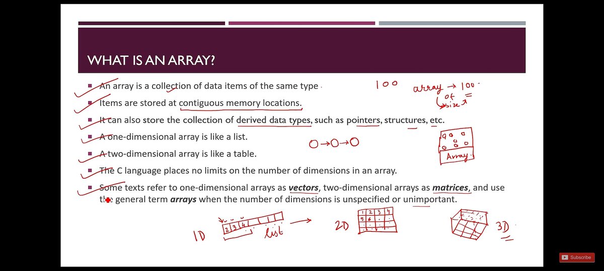 khadka0009's tweet image. Day8/60 : #60DaysOfLearning2023 
Today I  learn ARRAYS. on c. 
#C_language #programming
#60DaysOfLearningWithLeapfrog 
#LSPPLearningD6
#lftechnology