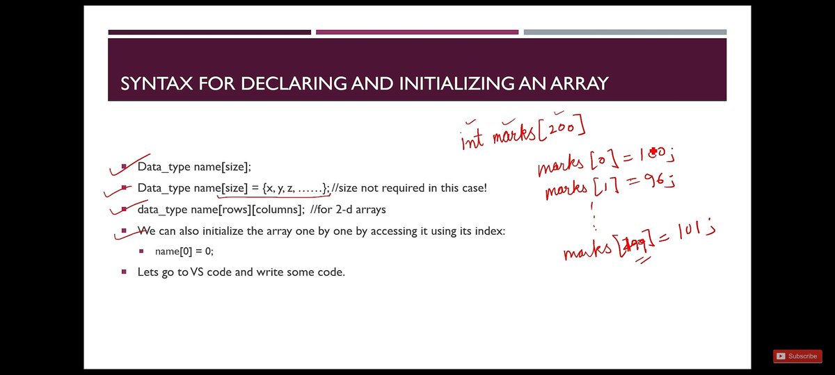 khadka0009's tweet image. Day8/60 : #60DaysOfLearning2023 
Today I  learn ARRAYS. on c. 
#C_language #programming
#60DaysOfLearningWithLeapfrog 
#LSPPLearningD6
#lftechnology