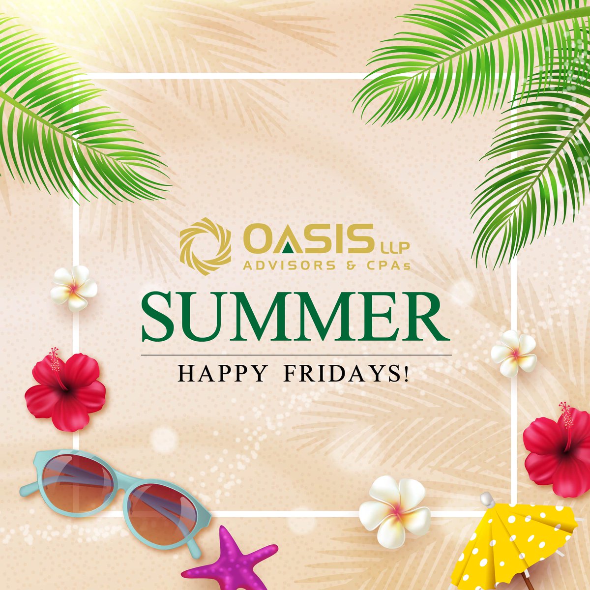 OasisLLP's tweet photo. We are excited to announce that we are making every weekend a long weekend in July and August for all Oasis LLP employees. These additional paid days off will allow our people to recharge and enjoy the Summer! 
#supportingmentalhealth #relax #workhardplayhard https://t.co/JL1n5BjDpI