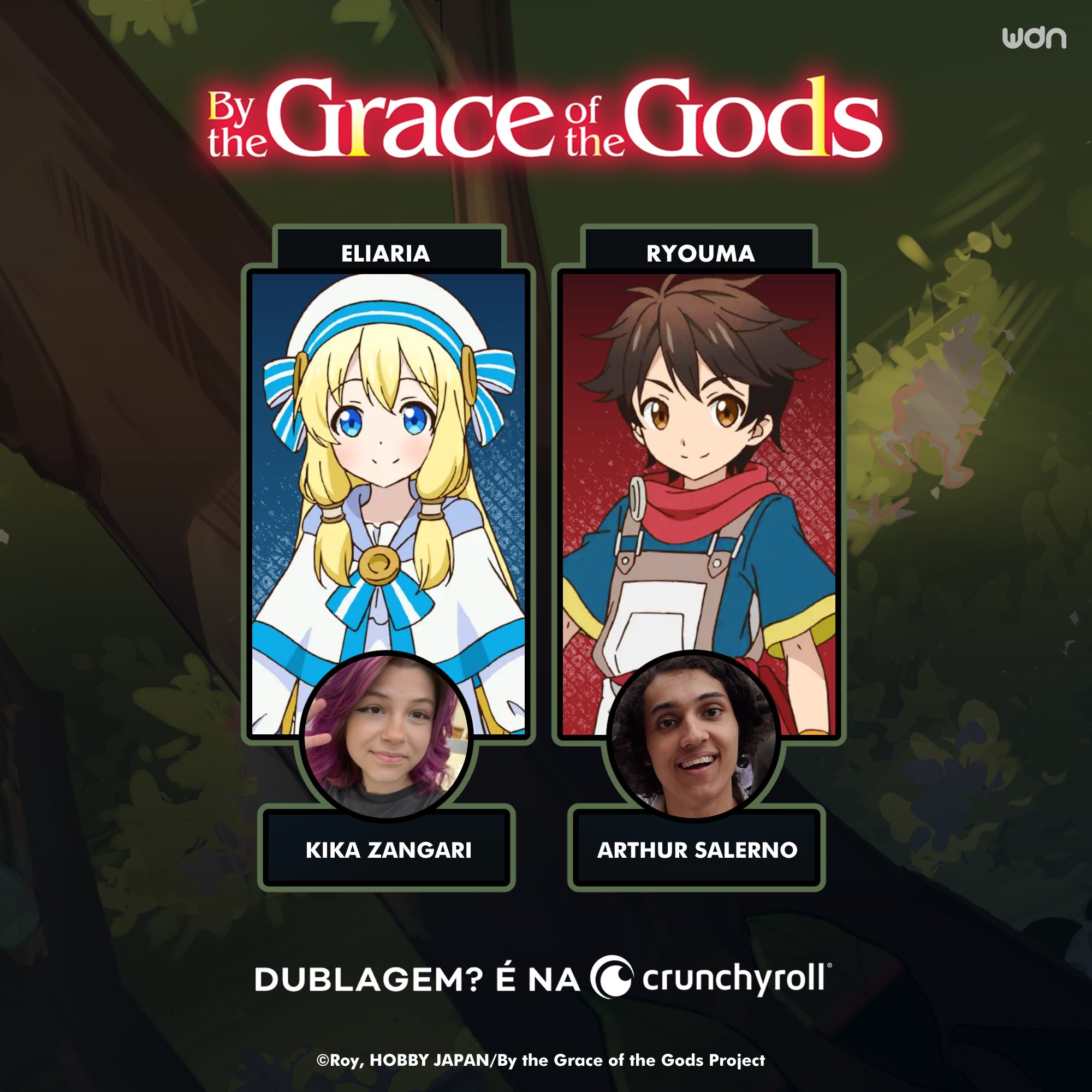 By the Grace of the Gods: 1ª temporada está dublada na Crunchyroll