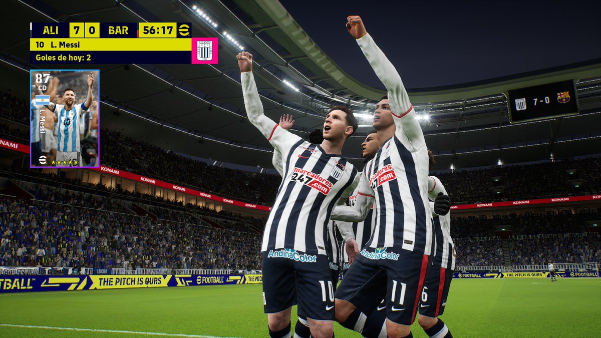 CynellsVG's tweet photo. Noche de eFootball y PES 2021 ...
Saquen otro PES o Pongan Modos Offline #KONAMI ...
Multistream en #YouTube (YT) y #Twitch (TTV) Gracias a https://t.co/6ZBdnC3W7z FREE!!!! O.O!
YT: https://t.co/c8Dmc9GBKi
TTV: https://t.co/f4P1lkeRBY
#PS4 #eFootball2023 #PES2021 #RipPES https://t.co/PtxjOJJiHB