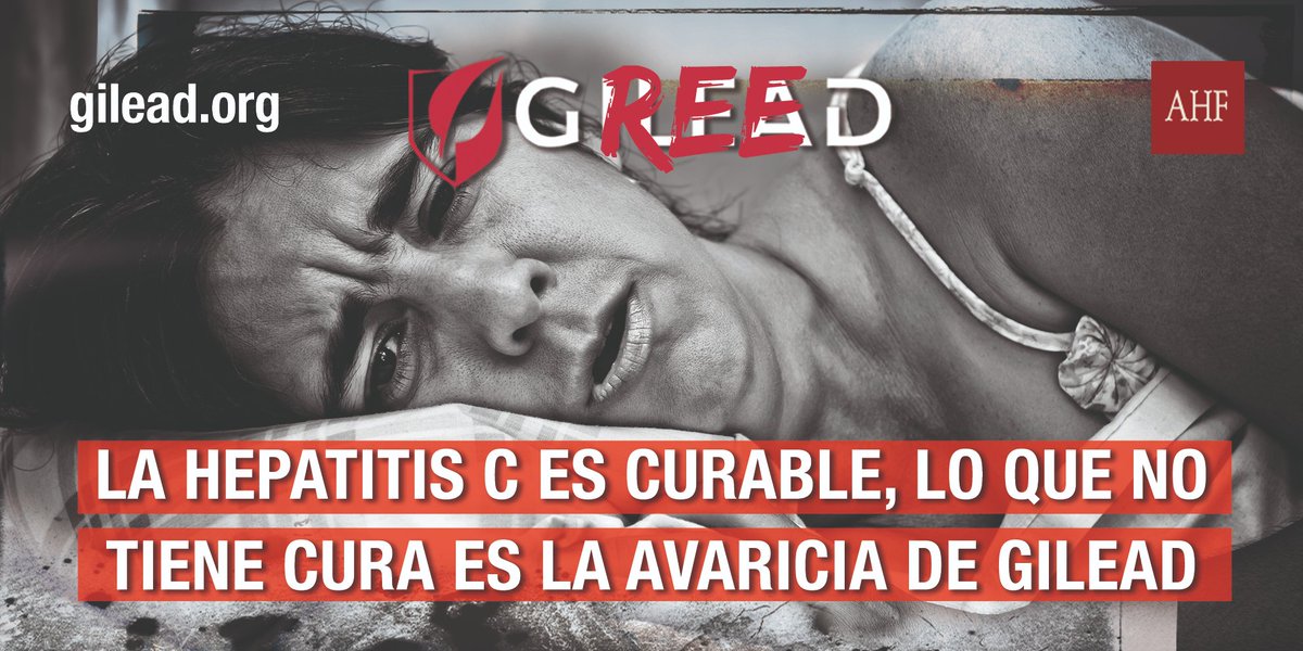 <a href="/GileadSciences/">Gilead Sciences</a> DEBE compartir los conocimientos sobre medicamentos que salvan vidas. El acaparamiento de patentes con fines de LUCRO EXCESIVO está matando a personas en todo el mundo. ¡Compartan las patentes para ayudar a la gente! #GreedyGilead #PeopleBeforeProfit #PharmaGreed