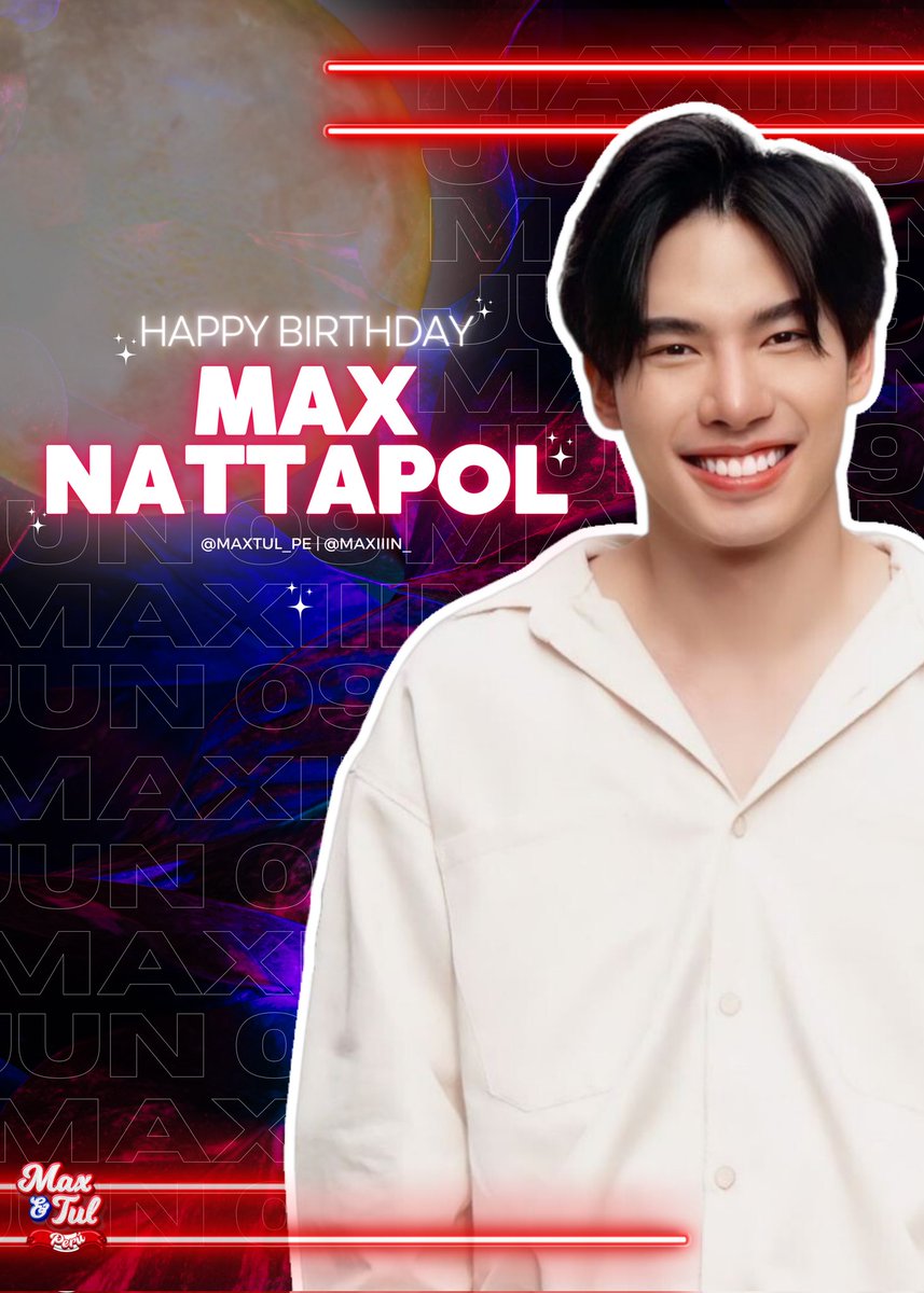 We are happy to celebrate one more year with our Maxi, one more year that we have seen him grow professionally and personally too🥰

Happy birthday to our handsome boy 🎂🎉
@maxiiin_ 
°
°
#MBD_2023 #Maxiiin_  #Nattapol